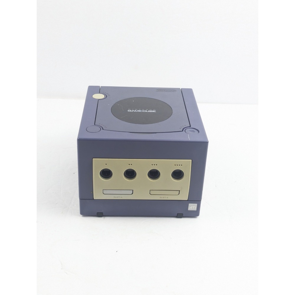 Nintendo GameCube Indigo - Game Console ONLY DOL-001 - Repair